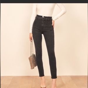 Brand New Reformation kayo high and skinny jeans